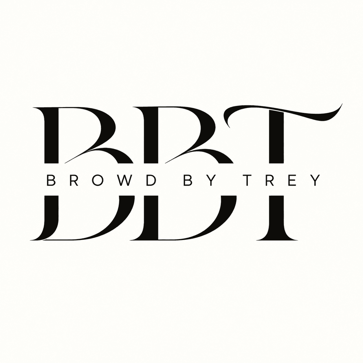 Brow’d by Trey — official BBT logo